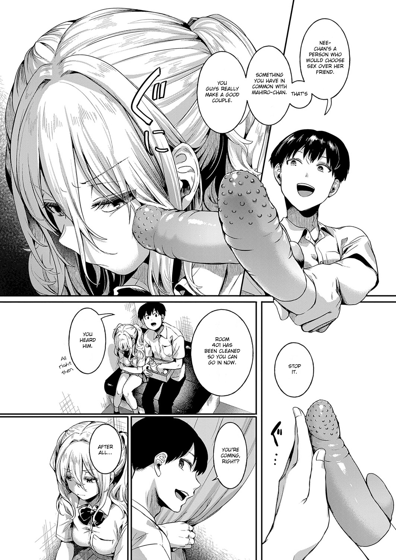 Hentai Manga Comic-Even Though I Like Girls-Chapter 4-3